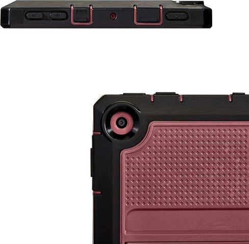 غطاء Nupro عالي التحمل مقاوم للصدمات مع واقي شاشة لجهاز Fire 7 Tablet، أسود in Kuwait