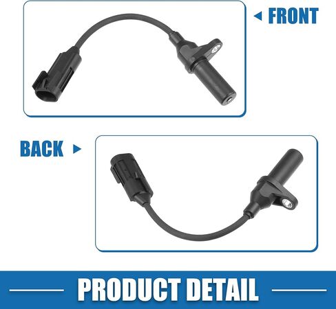 Engine Crankshaft Position Sensor No.39310-3C600/393103C600 Camshaft Sensor for Hyundai Santa Fe 2013-2018 Plastic Black in Saudi Arabia