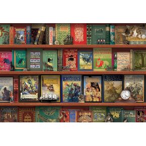 Cobble Hill 2000 Piece Puzzle - Adventure Storytime - ملصق عينة مضمّن