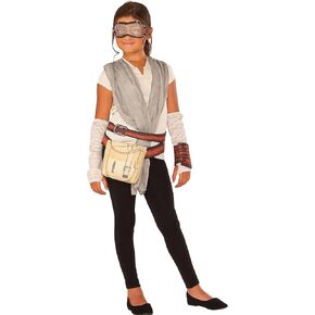 Rubies تخيل الطفل Star Wars VII: The Force Awakens Deluxe Rey Top Costume