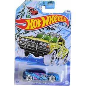 Hot Wheels 2023 Holiday Series Subaru Wrx Sti Truck ، 1:64 Scale Diecast سيارة ، أحمر ، أزرق ، أو أخضر ، طفل ، أطفال