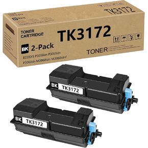 TK 3172 TK3172 استبدال خرطوشة الحبر لـ KYOCERA TK3172 TK-3172 لـ ECOSYS P3050DN P3055DN P3060DN M3860IDN M3860IDNF PRINTERS 15،000 PACTS 2 PPACK