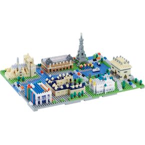 nanoblock - World Famous Cities - Paris, Advanced Hobby Series Building Kit