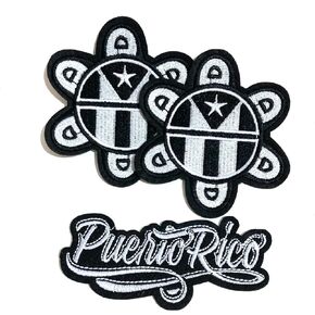 بورتوريكو تينو صن و Boricua Combo Patch-حزمة تصحيحات الحديد-حزمة-احتفل بتراثك