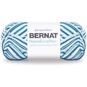Bernat Handicrafter Cotton Yarn ، Gauge 4 Mediumedeed ، Hippi