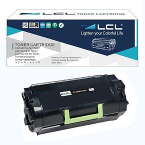 LCL Compatible Toner Cartridge Replacement for Lexmark 521 52D1000 MS810N MS810DN MS810DE MS810DTN MS811N MS811DN MS811DTN MS812de MS812DN MS812DTN MS812DTN MS710dn MS710n MS711dn (1-Pack Black)