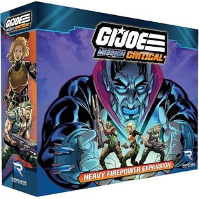 Renegade Games Studios G.I. Joe Mission Critical: Heavy Firepower التوسع-لعبة اللوحة التعاونية ، لعبة لعب الأدوار ، استوديوهات Renegade Game ، تتراوح أعمارهم