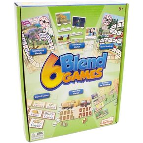 Junior Learning JL410 6 ألعاب مزيج ، متعددة ، متوسطة