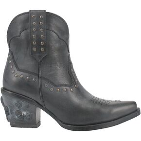 خدعة Dingo للسيدات R علاج السحب على الجوارب الغربية Snip Toe Black 8.5 M