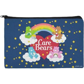 GRAPHICS & MORE Care Bears Classic Logo Group Pencil Pen Organizer Zipper Pouch Case