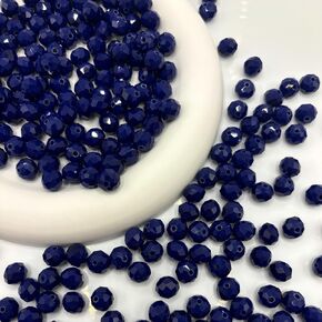 265Pcs Glass Beads for Jewelry Making, 10mm Briolette Crystall Glass Beads for Bracelets Making, Rondelle Faceted White Crystal Beads Bulk for Crafts Wine Charms Wind Chimes Suncatchers
