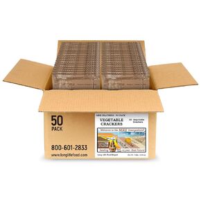 MRE Vegetable Crackers - 50 pack