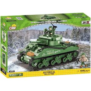 COBI 720 Pcs Historical Collection WWII /2550/ Sherman M4A3E2