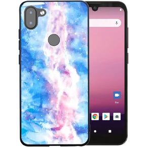 بالنسبة لحالة Q10 orbic ، حالة الهاتف Q10 Q10 RC609LTM ، فإن نمط الرخام الفاخر مرن TPU مع زوايا معززة تمتص الصدمات المليئة بالسيليكون الرخام Q10 4G RC609LTM -BLUE