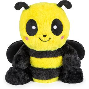 Warm Pals - Buzzy Bee - 1.5lbs - Cozy Microwavable Lavender Scented Plush Toys - Heated Stuffed Animal - Heatable Coolable Bedtime Comfort Plushie