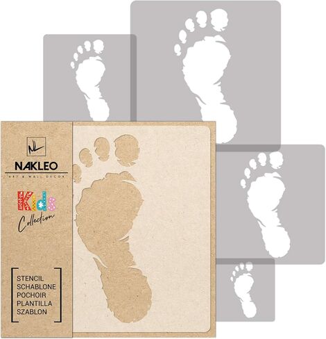 تم تعيين مطعم Nakleo Painting Stencies للأطفال ، و 5 أجهزة كمبيوتر قوالب 3.5 "إلى 13.4" شفاه شفاه الفم ، والبلاستيك ، والاستنسل الرسم ، وديكور غرفة الأطفال ، وأثاث الجدران الحرفي DIY in Saudi Arabia
