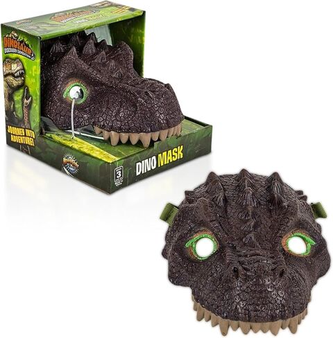 Dinosaur Mask for Kids, Jurassic World, Great for Halloween, Playtime, Cosplay in Saudi Arabia