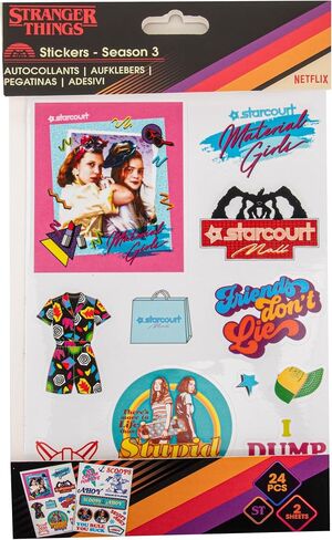 Cinereplicas Stranger Things - Season 2 Stickers - (Set of 31) - Official License in Saudi Arabia