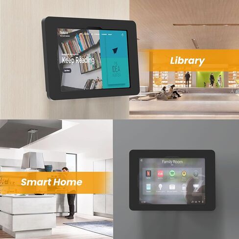 Tablet Wall Mount Compatible with 10.9" iPad 10th, iPad Pro 11" 1 2 3 4, iPad Air 4 5, iPad Air 11" - BSW101WA in Kuwait
