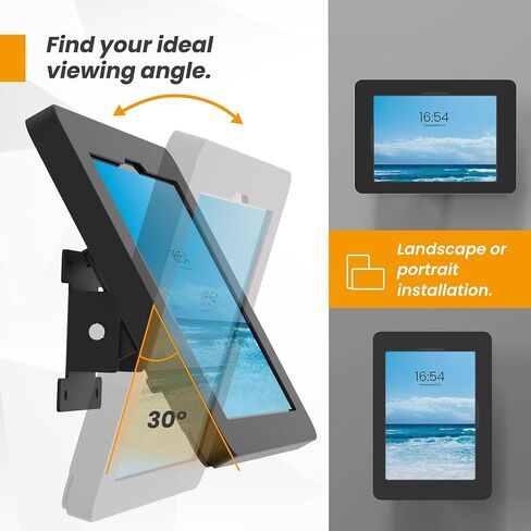 Tablet Wall Mount Compatible with 10.9" iPad 10th, iPad Pro 11" 1 2 3 4, iPad Air 4 5, iPad Air 11" - BSW101WA in Kuwait