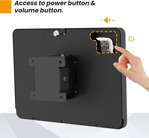 Tablet Wall Mount Compatible with 10.9" iPad 10th, iPad Pro 11" 1 2 3 4, iPad Air 4 5, iPad Air 11" - BSW101WA in Kuwait