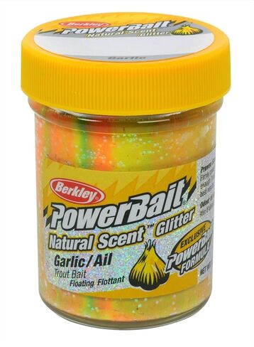 Berkley PowerBait Natural Glitter Trout Bait , Chartreuse in Saudi Arabia