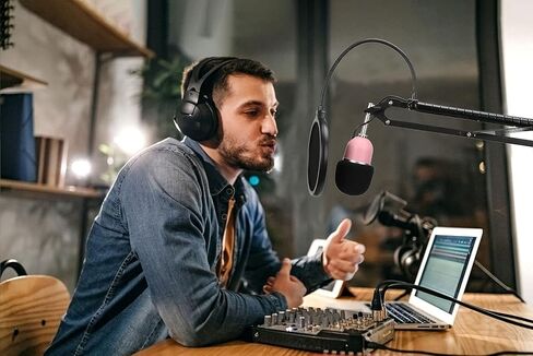 Razer Seiren Mini Shock Mount - Shockmount Advanced Vibration Blocking, Noise Repelling Matching Mic Boom Arm Compatible with Razer Seiren Mini Microphone by YOUSHARES in Saudi Arabia