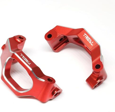 TREAL FRONT C CARRIRS Aluminium 7075 CNC Upgrade for MAXX 1:10 RCROADES (Black) in Kuwait