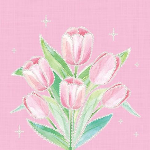 1 Pcs Pink Peony Diamond Painting Kits for Adults Flowers Diamond Art Kits 5D DIY Diamond Painting Craft with Pearl Rhinestone Art Painting for Home Wall Decor Gifts (11.8x11.8inch/30×30cm) in Saudi Arabia