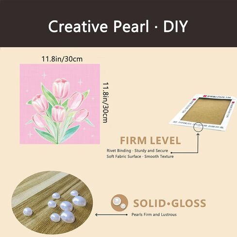 1 Pcs Pink Peony Diamond Painting Kits for Adults Flowers Diamond Art Kits 5D DIY Diamond Painting Craft with Pearl Rhinestone Art Painting for Home Wall Decor Gifts (11.8x11.8inch/30×30cm) in Saudi Arabia