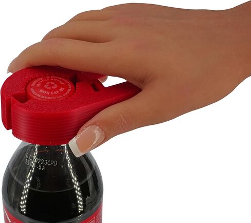 فتاحة زجاجات ملتوية/مشدودة من انتولون للمشروبات/المياه لكبار السن - تساعد في علاج التهاب المفاصل/التهاب المفاصل أو الأيدي الضعيفة، عبوة صغيرة ومتوسطة، أسود in Kuwait