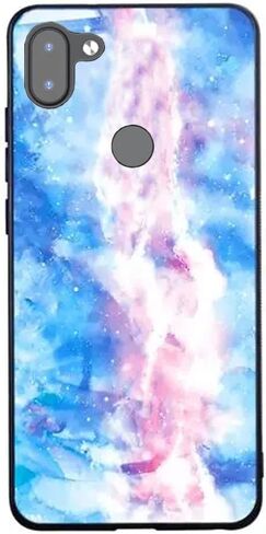for Orbic Q10 Case, Orbic Q10 RC609LTM Phone Case, Luxury Marble Pattern Slim Flexible TPU Case with Reinforced Corners Shock Absorbing Silicone Marble Case for Orbic Q10 4G RC609LTM -Blue in Saudi Arabia