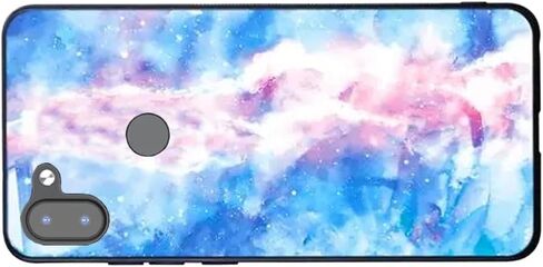 for Orbic Q10 Case, Orbic Q10 RC609LTM Phone Case, Luxury Marble Pattern Slim Flexible TPU Case with Reinforced Corners Shock Absorbing Silicone Marble Case for Orbic Q10 4G RC609LTM -Blue in Saudi Arabia