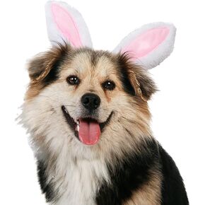 عيد رأس عيد الميلاد عيد الميلاد Fluffty Brunny Ears عصابة عيد الفصح الحزب الجرو لوازم الرؤوس الرئيسية للكلاب Cat (S)