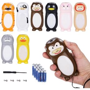 KunHe 4 حزمة تخزين هدايا عيد الميلاد للأطفال صغيرة صغيرة LED مصباح يدوي أساسيات التخييم للأطفال الصغار فانوس مصباح يدوي لطيف الفتيات الفتيان هدية لعيد الميلاد in Kuwait