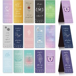 إشارة مرجعية مغناطيسية مستوحاة من الموسيقى - 30pcs مرجعية مغناطيسية تحفيزية للموسيقى للنساء لعلامات كتب المغنطيسية.