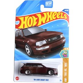 Hot Wheels '94 Audi Avant RS2, HW '70s VS '90s 2/10 [deep red] 29/250