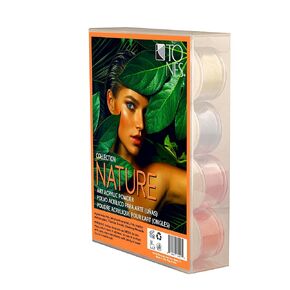 TONES Acrylic Nail Powder – Salon-Grade Formula for French Tips Extensions & Sculpting Nail Art with a Flawless Look – 12 Elegant Shades (Nature)
