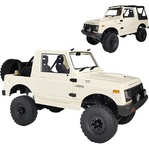 Skymaker New WPL C74-1 1/10 SUZUKI JIMNY RTR TRAIL CRAWLER مع سقف قابل للفصل الأبواب المفتوحة وشاحنات RC على الطرق الوعرة Windows 4x4