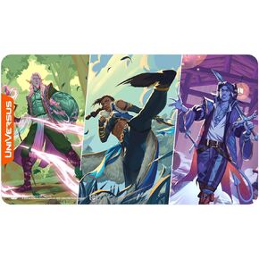 Universus: الدور الحاسم: أبطال Exandria - Caduceus ، Beauregard & Mollymauk من Mighty Nein Playmat - 24x14 ، Neoprene ، ملحق ألعاب الطاولة