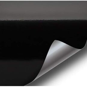 Black Gloss 5ft x 100ft VViViD8 Vinyl Wrap Roll with Air Release Technology with Tool Kit