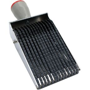 ZENG 14-Digits Stamp,10 Digits & 26 Alphabet Rolling Stamp - Fit for Date Stamp, Office Stamp, Rotating Stamp, Office Business Stamps