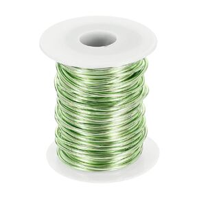 Harfington 12 Gauge Aluminium Craft Wire 2.0mm 98.5ft مرنة قابلة للانحناء مجوهر