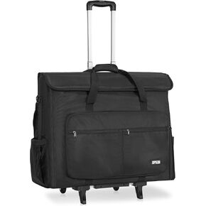 Rolling Travel Carrying Bag مع عجلات متوافقة مع كمبيوتر سطح المكتب Apple IMAC لمدة 24 بوصة 21 "شاشة وملحقات