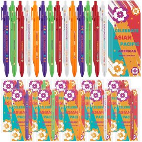 150 PCS Asian American and Pacific Islander Honor Montage Gifts Assractable Points Prose and Workmbles Bulk APA Heritage Decorations Party Fords for School School Classroom Rewards