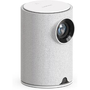 جهاز عرض صغير مع WiFi و Bluetooth ، Electric Focus 1080P 400ANSI Movie Projector ، Walnutt 2025 Portable Projector Auto Keystone Proyector متوافق مع الهاتف الذكي/الكمبيوتر المحمول/التلفزيون/HDMI/USB