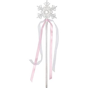 Loftus International Star Power Snowflake Princess Wand Silver Pink Size One (14 ") عنصر جديد