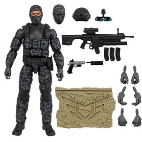 Valaverse Series 5.1 Ghost Operator Premium مقاس 6 بوصات الشكل مع ملحقات متعددة