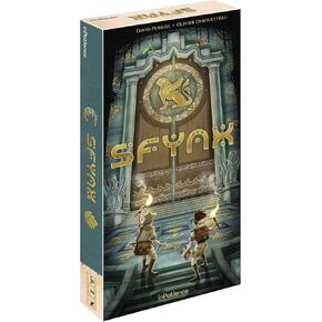 Sfynx Board Game - حل 9 الألغاز لفتح أسرار المدينة الغارقة! لعبة استراتيجية الحضارة التعاونية ، لعبة العائلة للأطفال والكبار ، الذين تتراوح أعمارهم بين 8+ ، 1-4 لاعبين ، 30 دقيقة وقت اللعب
