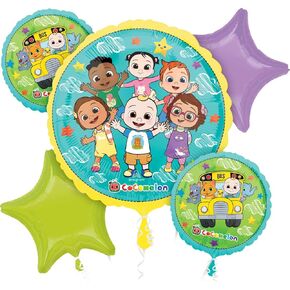 anagram cocomelon 5pc باقة بالون احباط